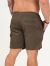 Bermuda Jogger Cargo Street Bolso Botão - Verde Militar