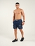 Bermuda Jogger Jeans Cargo OverStreet Azul na internet