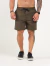 Bermuda Jogger Cargo Street Bolso Botão - Verde Militar na internet