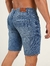 Bermuda Jogador Jeans Marmorizada - Fitz Jeans