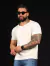 Camisa Masculina Gola V Fio 40 - Off White - comprar online