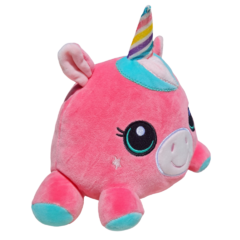 Almohadón Unicornio fucsia - comprar online