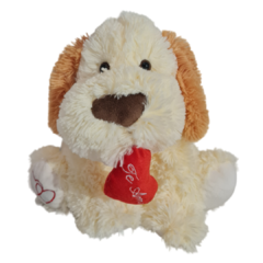 Perro con corazon en la boca - Mundo Peluche LP