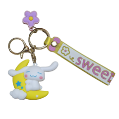 Llavero Cinnamoroll en luna