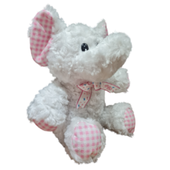 Elefante pelo enrulado