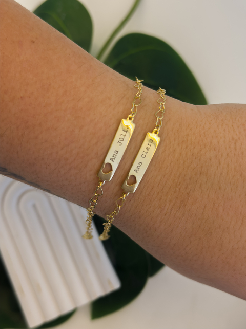 Pulseira personalizável infantil
