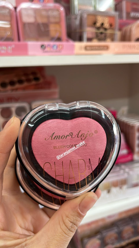 BLUSH COMPACTO COR 01 CHARM AMOR E ANJO