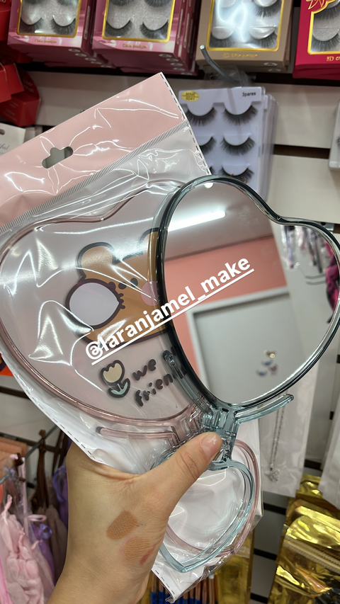 ESPELHO CORAÇÃO COM SUPORT PETS - comprar online