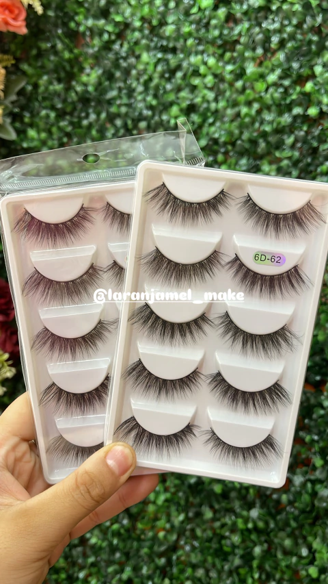 CARTELA DE CÍLIOS 6D-62 V-CL36