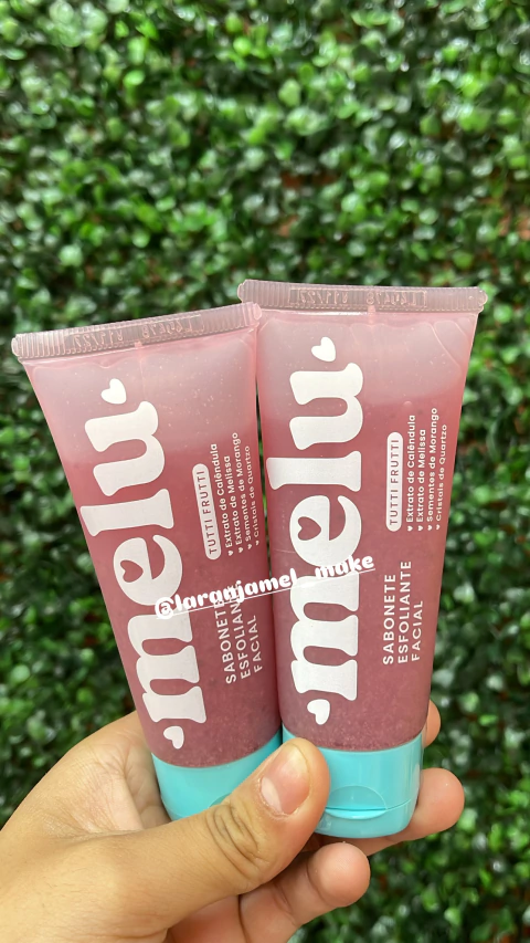 SABONETE ESFOLIANTE FACIAL TUTTI FRUTTI MELU BY RUBY ROSE