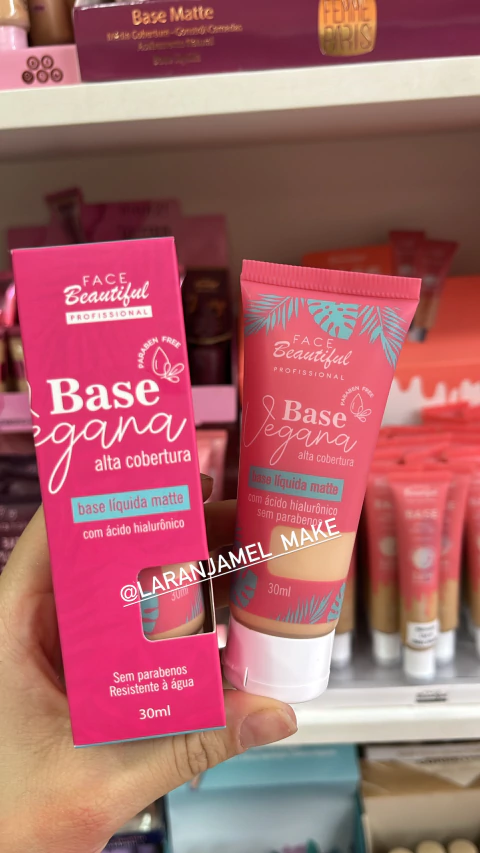 BASE COR 05 VEGANA ALTA COBERTURA MATTE FACE BEAUTIFUL