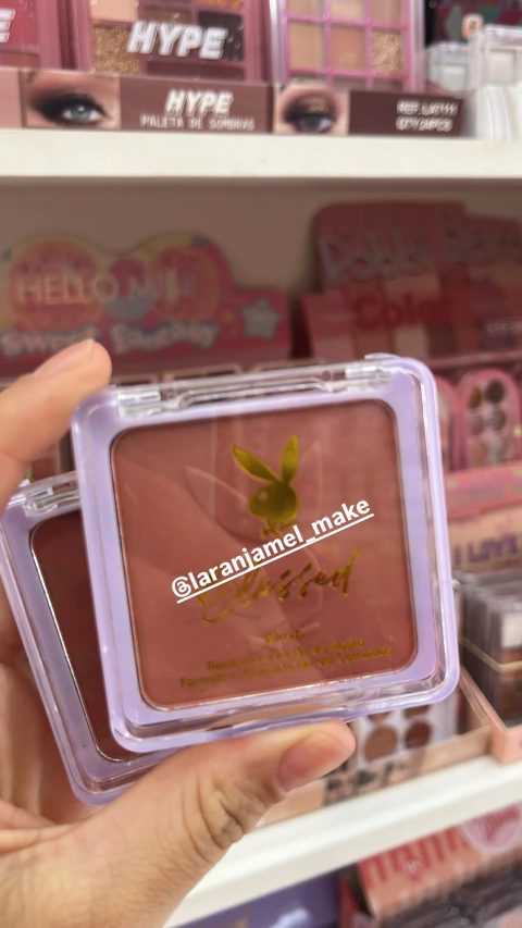 BLUSH COR 01 COMPACTO BLESSED PLAYBOY