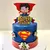 Arquivo de Corte Topo de Bolo TOPO SUPER MAN 2 Studio - comprar online