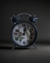 Reloj con insectos