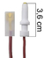 Vela/Eletrodo Acendimento Automático BRASTEMP QUALITY PRATA - TERMINAL GROSSO - comprar online