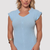 Vestido De Tricot Canelado Modal. MP036 - loja online