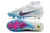 Nike Campo Air Zoom Mercurial Superfly 9 Elite Blast - Branco/Azul - Ponto Das Chuteiras