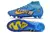 Nike Campo Air Zoom Mercurial Superfly 9 Elite Mbappe - Azul/Amarelo - Ponto Das Chuteiras