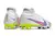 Nike Campo Air Zoom Mercurial Superfly 9 Elite - Branco/Azul/Amarelo na internet