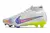 Nike Campo Air Zoom Mercurial Superfly 9 Elite - Branco/Azul/Amarelo