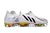 Adidas Campo Predator Edge.1 Low FG - Branco/Dourado - Ponto Das Chuteiras