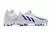 Adidas Campo Predator Edge.1 Low FG - Branco/Azul - Ponto Das Chuteiras