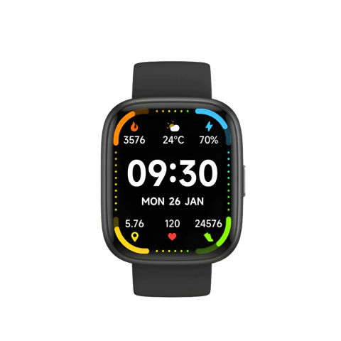 PULSE WEARZONE Preto | Smart watch para seu dia a dia | A PROVA D'ÁGUA, ALEXA integrada, até 7 Dias de Bateria. - comprar online