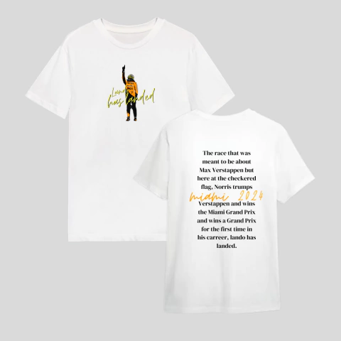 Camisa Lando Norris - Primeira vitória