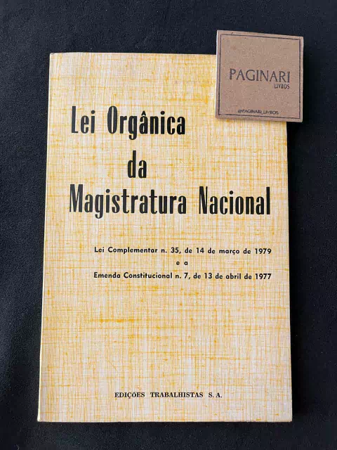 Lei orgânica da magistratura nacional