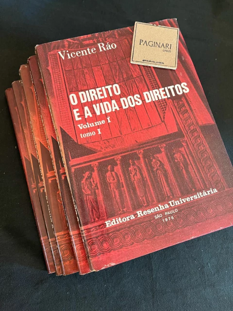 Coleção O direito e a vida dos direitos - 5 vol.