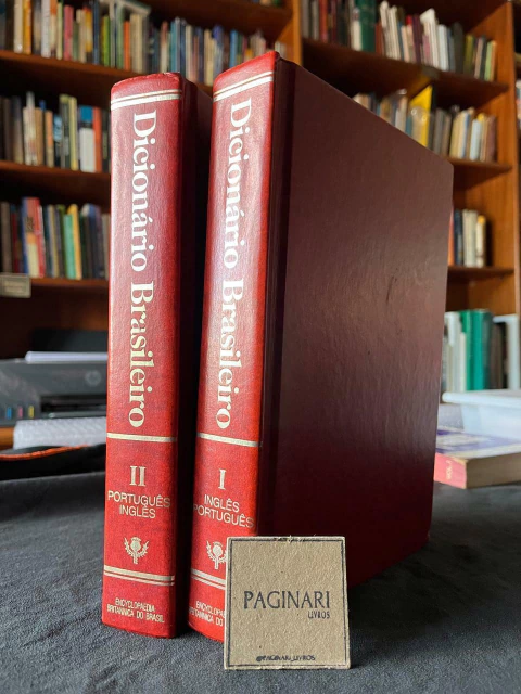 Dicionário brasileiro Inglês-Português - 2 volumes
