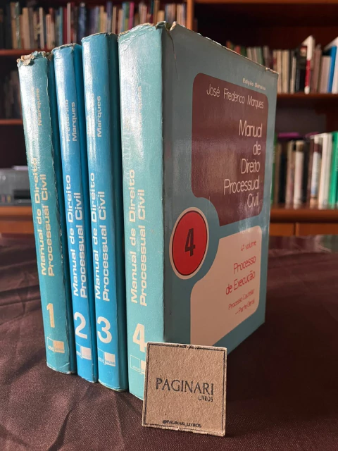 Coleção Manual de Direito Processual Civil - 4 Volumes - comprar online