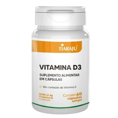 Vitamin D3 60 Softgel Capsules - Tiaraju