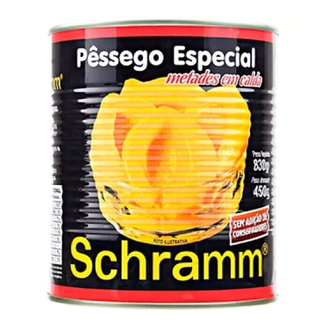 Pêssego em Calda Schramm 450g