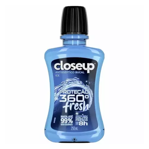 Enxaguante Bucal Closeup Ice Proteção 360 Fresh 250ml