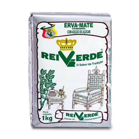 Erva-Mate Rei Verde Suave 1Kg - Ervateira Rei Verde