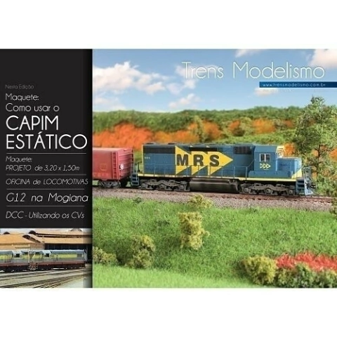 Revista Trens Modelismo Ano 18 - Edição 80 - RTM