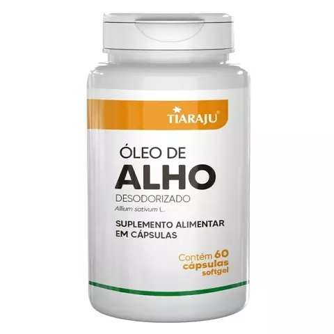 Deodorized Garlic Oil 60 Softgels - Tiaraju - buy online