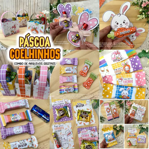 Combo Páscoa Coelhinhos – A Sua Maneira Festas