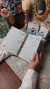 Imagem do Agenda Vintage Tons de Rosa 2025 e sem data (wire-o ou espiral) - Perfeito Miolo