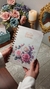 Imagem do Agenda Vintage Tons de Rosa 2025 e sem data (wire-o ou espiral) - Perfeito Miolo