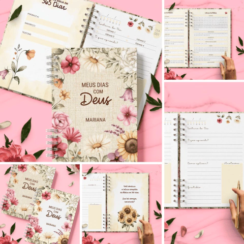 Arquivo Digital Devocional Guiado 365 dias e Livre Católico e Evangélico - Bicho Papel