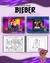 Livro de Colorir Justin Bieber - comprar online