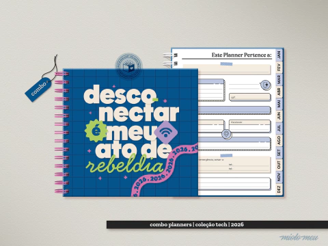 Tech Combo Planners 2026 - Miolo Meu - comprar online