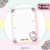 Combo Agenda Hello Kitty 2025 A5 e A6 1DPP, 2DPP - loja online