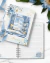 Imagem do Arquivo Kit 11 Capas e Miolo Pautado Coleção Golden Blue - Bicho Papel