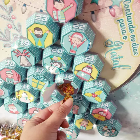 Calendario do Advento - Kif Tita