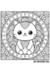 Livro de Colorir Bold and Easy Cute Kawaii na internet