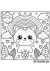 Livro de Colorir Bold and Easy Cute Kawaii 2 - loja online