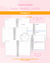 Imagem do Combo Agenda Escolar - Branco Papel